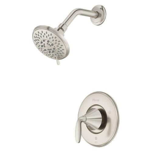 Pfister LG89-7WFK Brushed Nickel Single Handle Multi-Function Bathtub Shower Faucet (Trim Only)