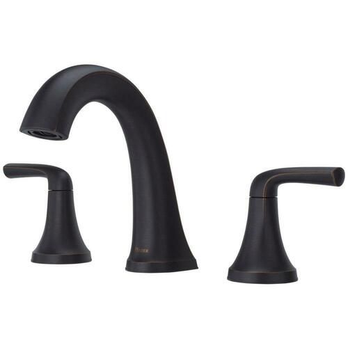 Pfister LG49-MCA0Y Two Handle Widespread Bathroom Sink Faucet in Tuscan Bronze