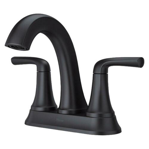 Pfister LG48MCA0B Matte Black Two Handle Centerset Bathroom Sink Faucet