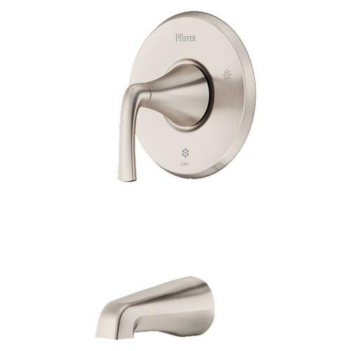 Pfister R89-5MCAGS Spot Defense Brushed Nickel Single Handle Wall Mount Filler (Trim Only)