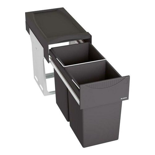 Blanco 526376 4-Gal Kitchen Waste Storage Organizer with 10 Bins