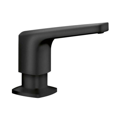 Blanco 443029 16.9 oz. Matte Black Deck Mount Brass Soap Dispenser