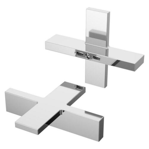 Pfister HHL-VRVXC Polished Chrome Cross Handle Kit