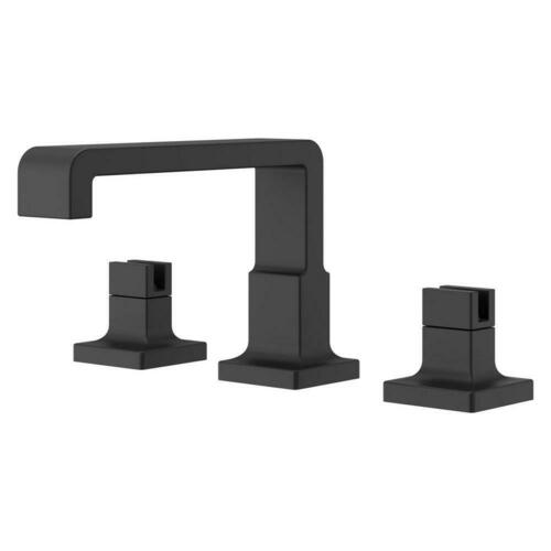 Pfister LG49-VRV1B Matte Black Widespread Bathroom Sink Faucet (Handles Sold Separately)