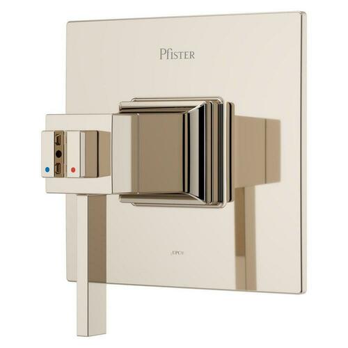 Pfister R89-VRVD Polished Nickel Single Handle Thermostatic Valve Trim
