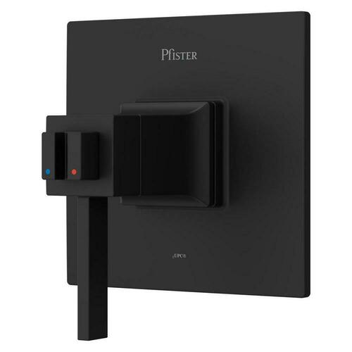 Pfister R89-VRVB Matte Black Single Handle Thermostatic Valve Trim