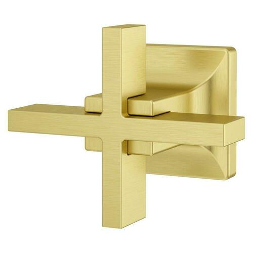 Pfister BRH-VRV2BG Brushed Gold 1-Hook Robe Hook