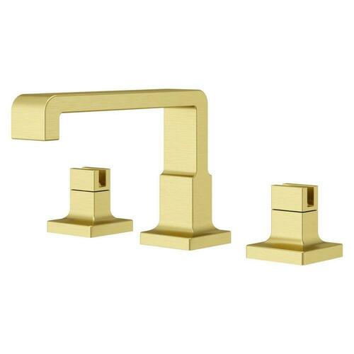 Pfister LG49-VRV1BG Brushed Gold Widespread Bathroom Sink Faucet (Handles Sold Separately)