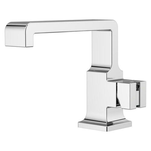 Pfister LG42-VRVC Single Handle Monoblock Bathroom Sink Faucet, Polished Chrome (Handle Sold Separately)