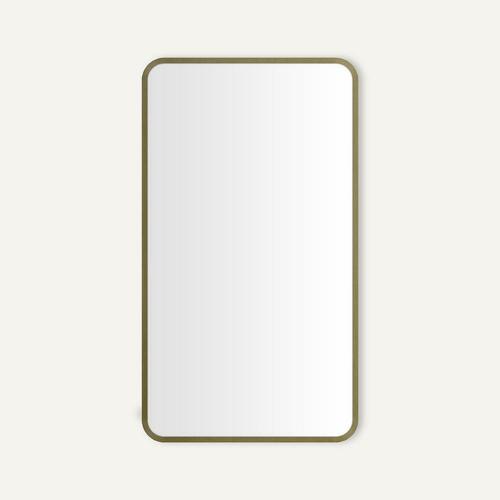 Robern CC2034D4RC87TU Recessed Surface Mount Medicine Cabinet 19.25 x 34.25 in. Aged Brass