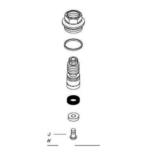 Pfister 910-0720 51 Series Hot Stem Bonnet