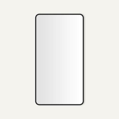 Robern CC2444D4RC83TU Matte Black Recessed Surface Mount Medicine Cabinet 23-1/4 x 43-5/8 in.