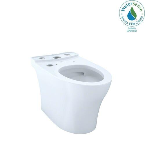 Toto CT446CEFGNT40#01 Cotton Elongated Floor Mount Toilet Bowl