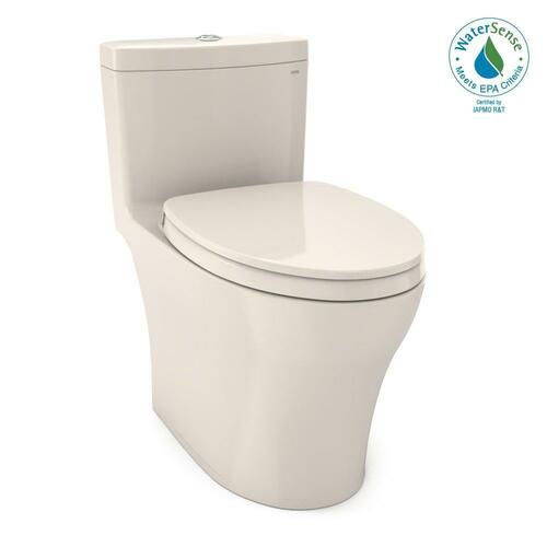 Toto MS646124CEMFGN#12 Sedona Beige Elongated Dual Flush One-Piece Toilet, 0.8/1.28 GPF