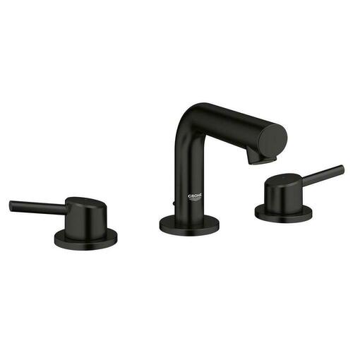 Grohe 205722431 Matte Black Two Handle Widespread Bathroom Sink Faucet