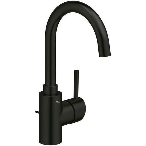 Grohe 321382431 Matte Black Single Handle Monoblock Bathroom Sink Faucet