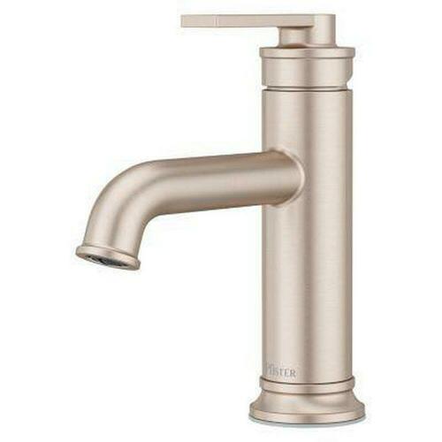 Pfister LG42-COL0K Brushed Nickel Single Handle Centerset Bathroom Sink Faucet