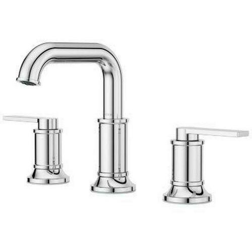 Pfister LG49-COL0C Widespread Bathroom Sink Faucet, Polished Chrome, Two Handles