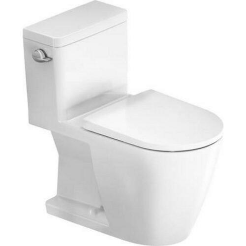 Duravit 20080100U3 1.28 GPF Elongated One-Piece Toilet - White