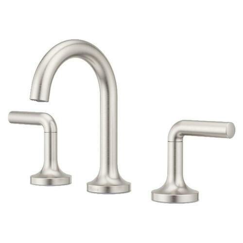 Pfister LF-049-ZLGS Widespread Two-Handle Bathroom Sink Faucet, Spot Defense Brushed Nickel