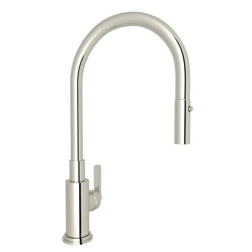 Rohl 739STN Basket Strainer with Pop-Up Controls Satin Nickel 