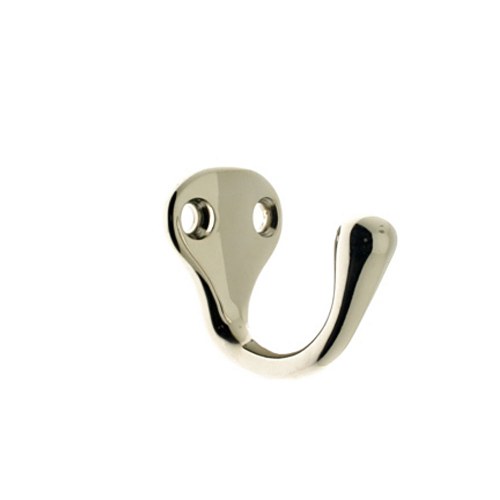 IDH 17014-014 Single Hook Bright Nickel