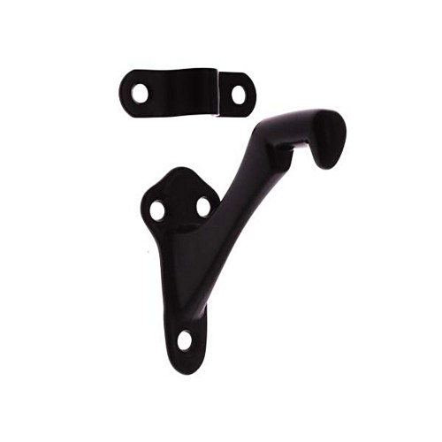 IDH 18014-019 Hand Rail Bracket (Tapered Base) Matte Black