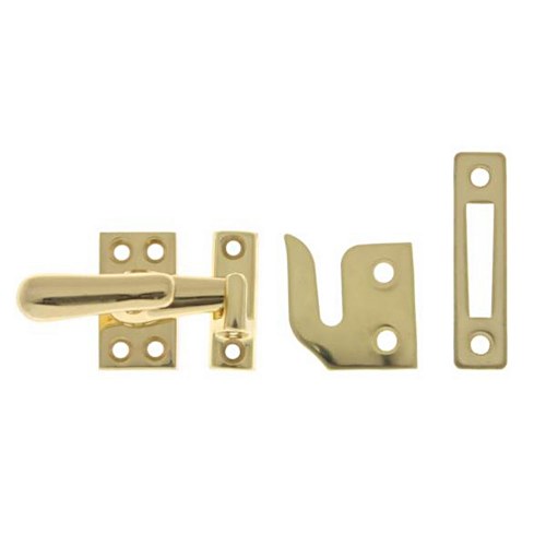 IDH 21013-003 Small Casement Fastener Polished Brass