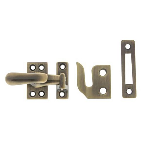 IDH 21013-005 Small Casement Fastener Antique Brass