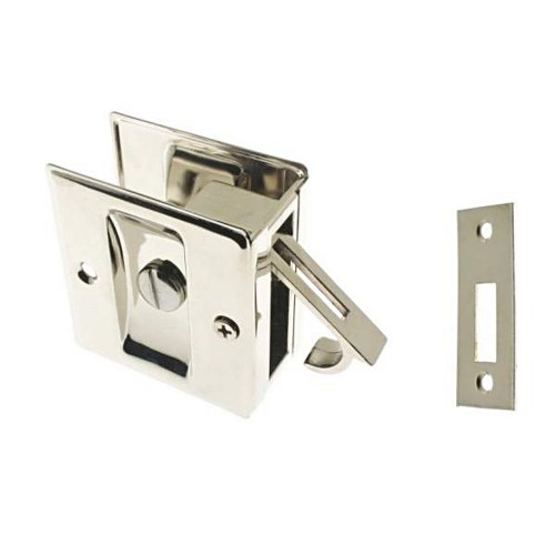 IDH 25411-014 Pocket Privacy Door Pull Bright Nickel
