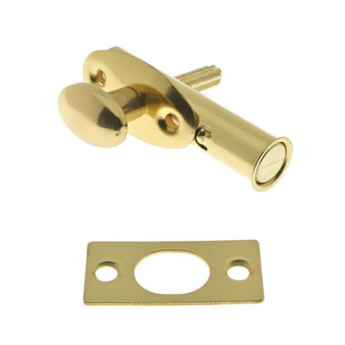 IDH 28500-003 Mortise Door Bolt Polished Brass