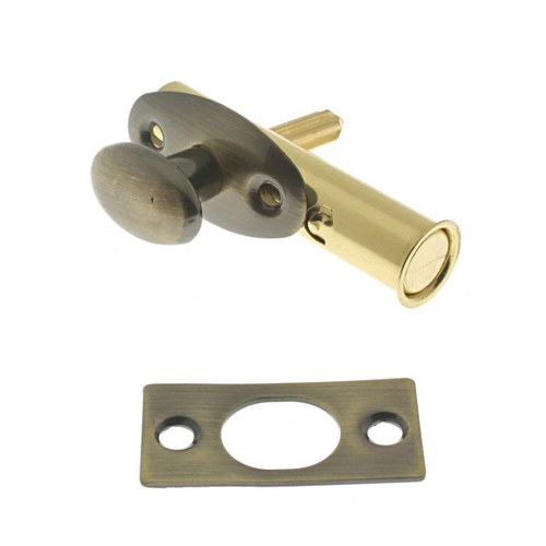 IDH 28500-005 Mortise Door Bolt Antique Brass