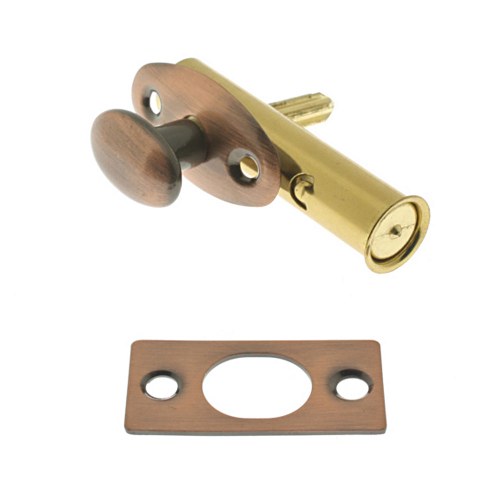 IDH 28500-08A Mortise Door Bolt Antique Copper