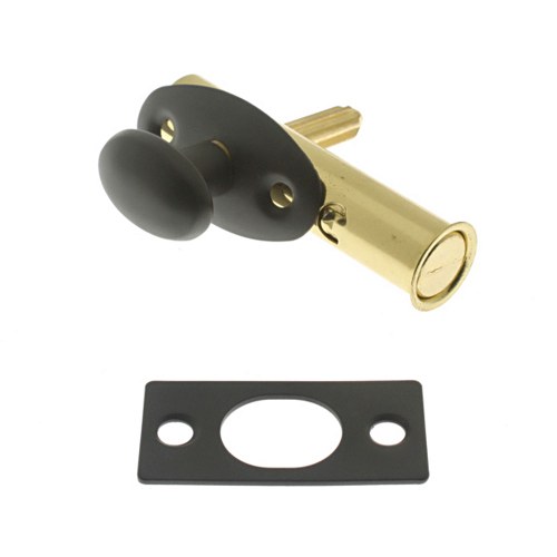 IDH 28500-10B Mortise Door Bolt Oil Rubbed Bronze