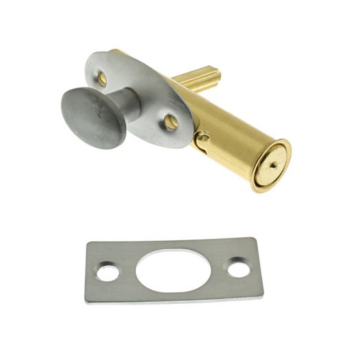 IDH 28500-26D Mortise Door Bolt Satin Chrome