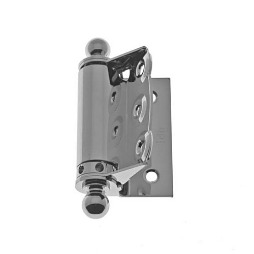IDH 80320-26D Solid Brass Half Mortise Adjust. Spring Screen Door Hinge 2-3/4