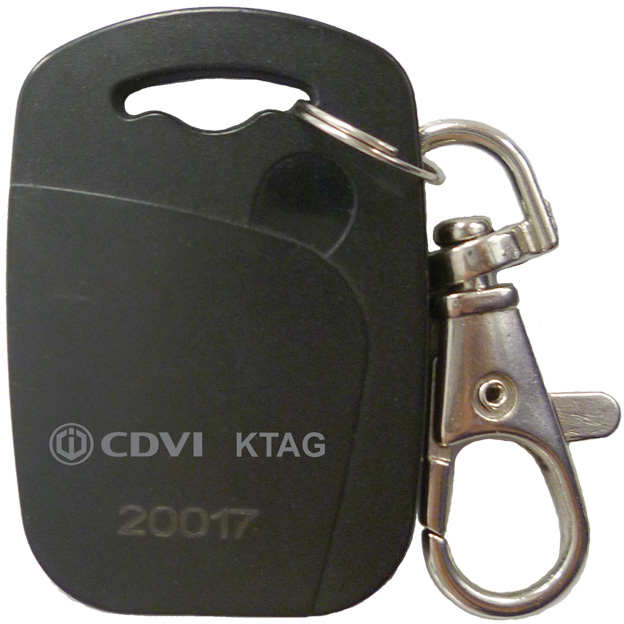 CDVI KTAG25 Prox Key Tag/Black/26-Bit/125khz/25 Pack - CDVI CDVI KTAG25 Prox Key Tag/Black/26-Bit/125khz/25 Pack - CDVI