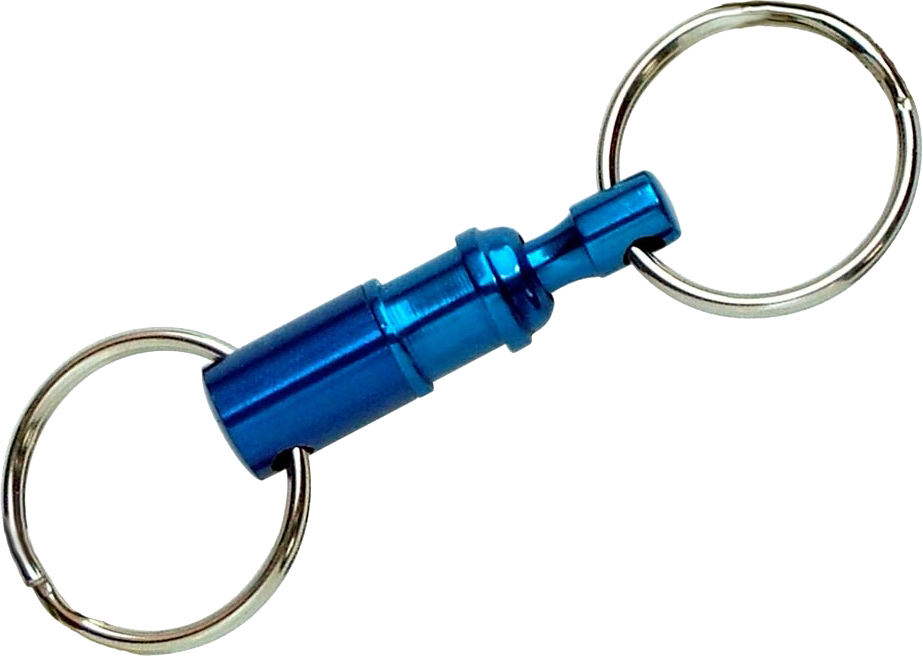 Anodized Key Ring 12/Pack