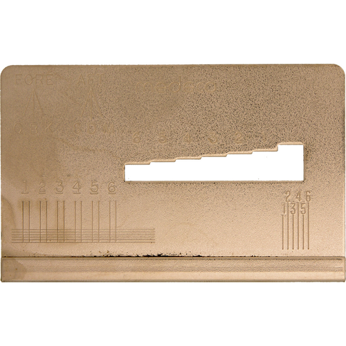 Medeco 94-0323 Medeco 4/Universal Key Gauge/Decoder
