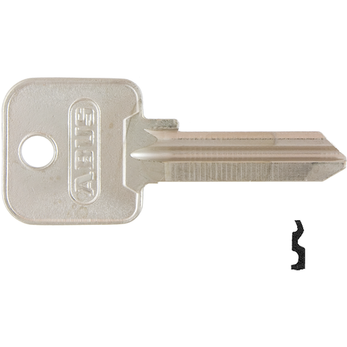 Abus 85/50-60L KEY BLANK Abus Original Key Blanks
