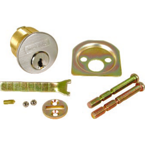 Marks Hardware HS-F10BD001D1N2 HS 1-1/8in Mortise/Rim Cylinder, Keyed Different, Adams Rite Cam, Dark Bronze