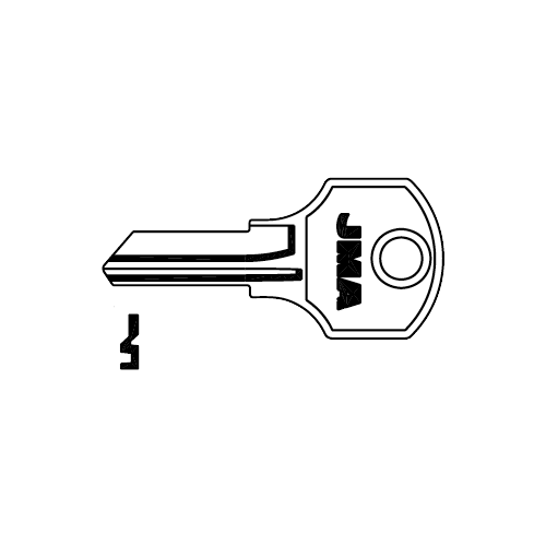 JMA CCL-11E-BR CO68 S1000V 5865JVR CCL Key Blank Brass