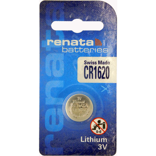 Universal Power 88100 CR1620.TS 3V 75mAh Lithium Coin Cell