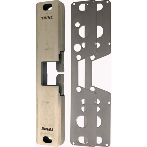 Trine 4800F-US10B Fire Rated Electric Strike for Rim Exits, 12-24VAC/DC, Dark Bronze