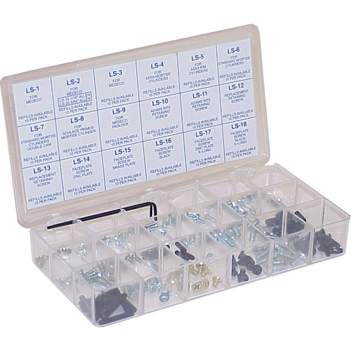 Major LSA-1 Locksmith Screw Assortment
