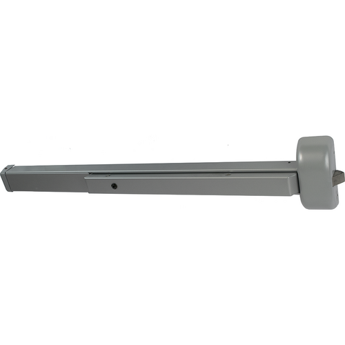 Arrow Lock S1250-AL-48 Rim Exit Device, Less Trim, Hex Dogging, 48in, Grade 1, 689/AL Painted Aluminum