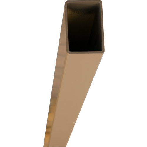Von Duprin KR4954-689-7FT-6IN Key Removable Steel Mullion 7ft 6in, 2in x 3in, 689/SP28 Powder-Coated Aluminum