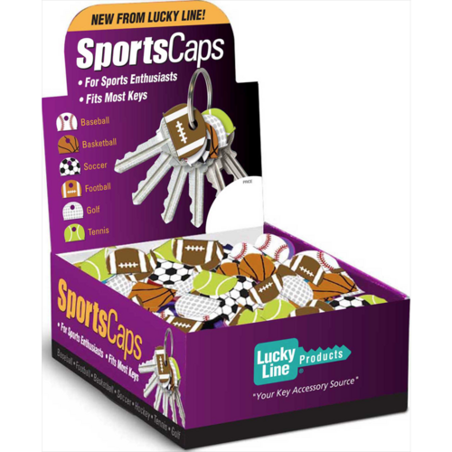 Luckyline 16100 Sports Caps Assorted 200/Box