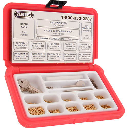 Abus 24-SK-1 Rekeying Kit for 24/70RK Rekeyable Diskus Padlocks