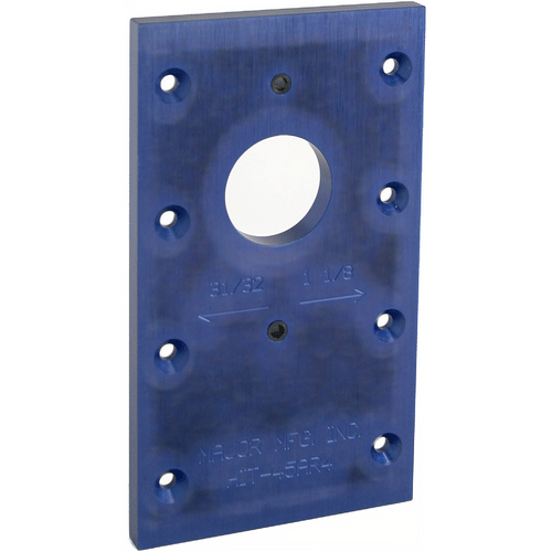 Major HIT-45AR4 Adams Rite Handle Template 31/32in 1-1/8in